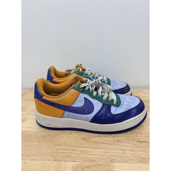 Nike Air Force 1 Low DV3892-900 Multi-Color Leather Sneakers Men's US 8 #63